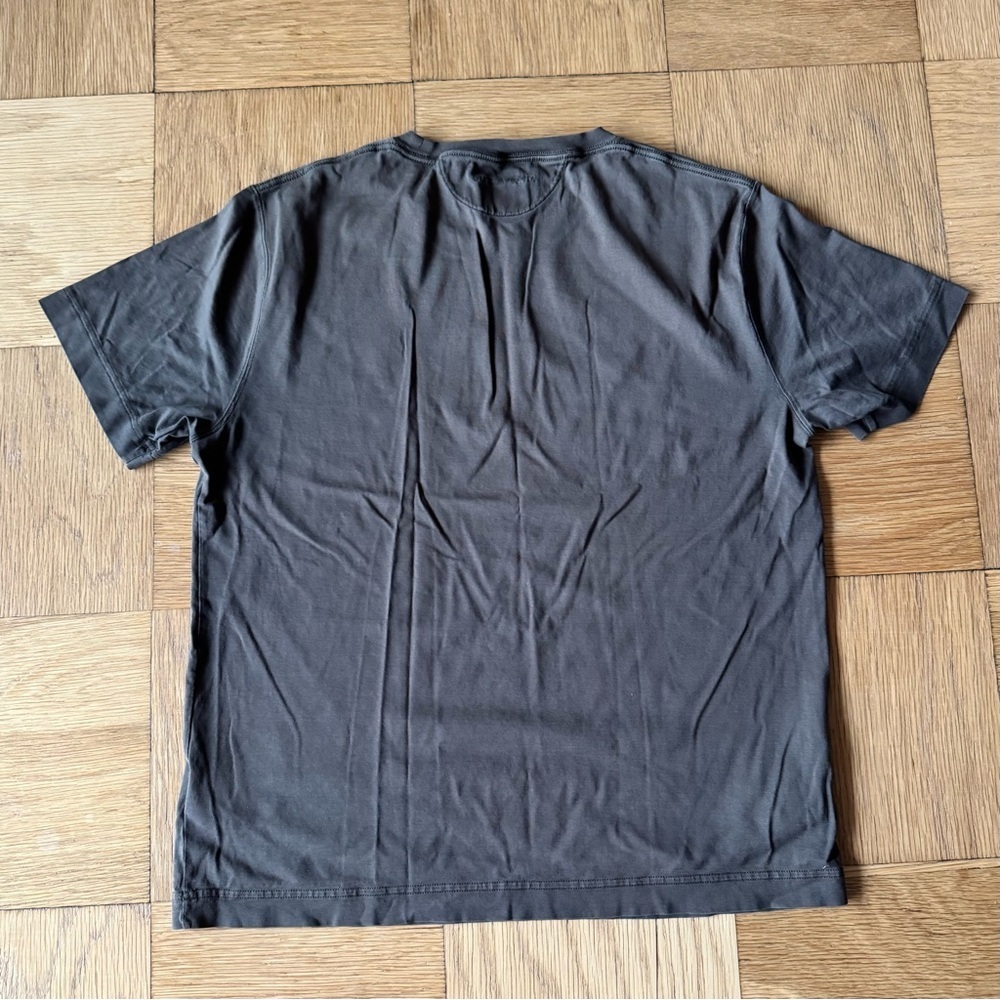 Bottega Veneta 52 Mens Large T Shirt Brown Crew Neck Short Sleeve Cotton - Picture 2 of 11